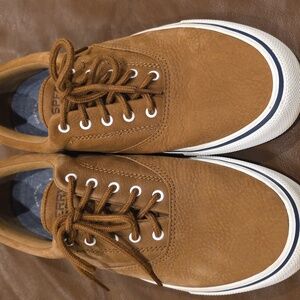 Sperry Mens Striper Storm CVO Leather Waterproof Brown Shoes Sz 11